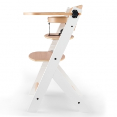 Дитячий стільчик для годування Kinderkraft Enock White Wood